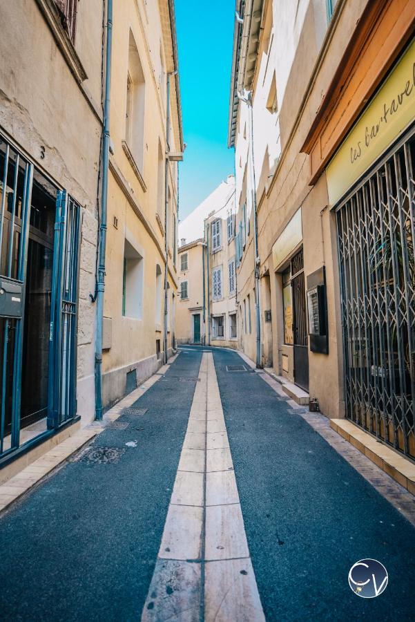Studio Centre-Ville Nîmes Exterior foto
